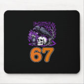 Tapis De Souris F-Caw-F Chicken Halloween Classic Funny Trendy (Devant)