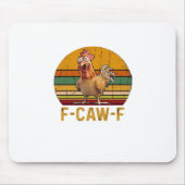 Tapis De Souris F-Caw-F Chicken Humor Essential Minimal Clean (Devant)