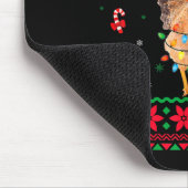 Tapis De Souris F-caw-f Chicken Humor Meme Rooster Christmas Ugly (Coin)