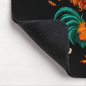 Tapis De Souris F-caw-f Chicken Quote Rooster Fcawf Funny Fawk Off (Coin)