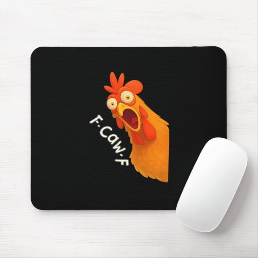 Tapis De Souris F-Caw-F Chicken Retro Classic (Avec souris)