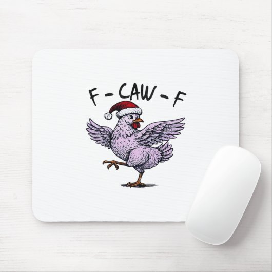 Tapis De Souris F-Caw-F Chicken Retro Classic (Avec souris)