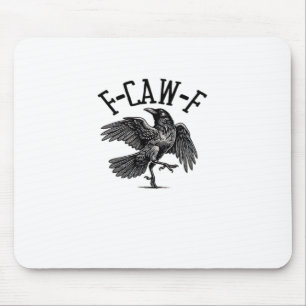 Tapis De Souris F Caw F Crow Créatif Décontracté