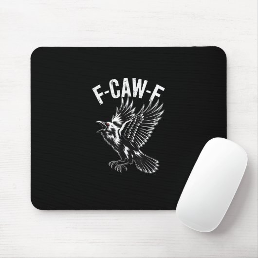 Tapis De Souris F-Caw-F Crow Retro Classic (Avec souris)