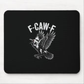 Tapis De Souris F-Caw-F Crow Retro Classic (Devant)