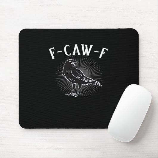 Tapis De Souris F-Caw-F Funny Casual (Avec souris)
