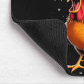 Tapis De Souris F-caw-f Funny Chicken Humor Meme Christmas Men Wom (Coin)