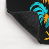 Tapis De Souris F-caw-f Funny Chicken Humor Quote Rooster Meme  (Coin)