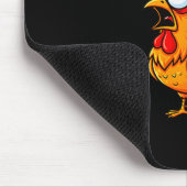 Tapis De Souris F-caw-f Funny Chicken Humor Quote Rooster Meme (Coin)