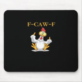 Tapis De Souris F-Caw-F Funny Chicken Retro Classic (Devant)