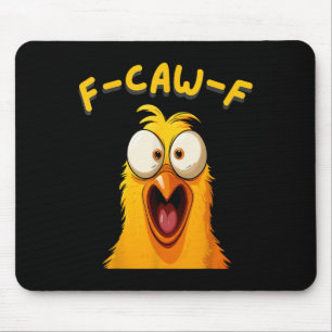 Tapis De Souris F-caw-f Funny Rooster de poulet ferme Fcawf Animal