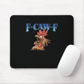Tapis De Souris F-Caw-F Poulet Classique Cool Unique (Avec souris)