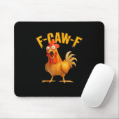 Tapis De Souris F-Caw-F Poulet Classique Style Rétro (Avec souris)