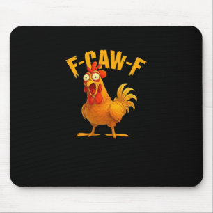 Tapis De Souris F-Caw-F-Poulet Essentiel Vintage Cool