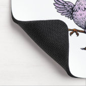 Tapis De Souris F-Caw-F Poulet Rétro Classique (Coin)