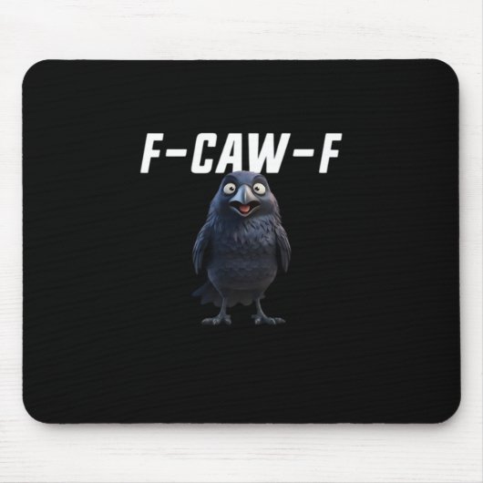 Tapis De Souris F Caw F Raven Funny Gear Creative Style (Devant)