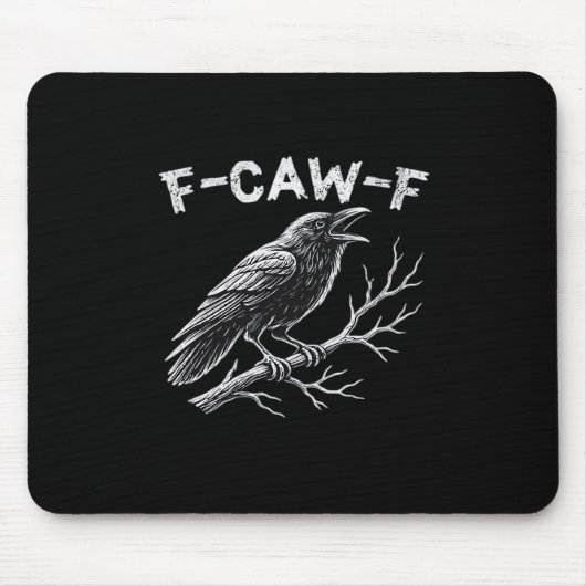 Tapis De Souris F-Caw-F Style Rétro Classique (Devant)