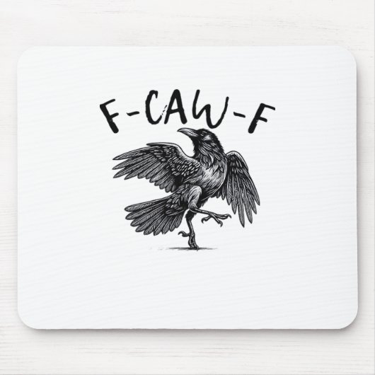 Tapis De Souris F Caw F Style Rétro Classique (Devant)
