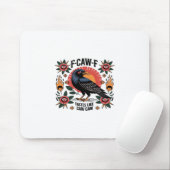 Tapis De Souris F Caw F Tastes Like Caw Caw Funny Quote (Avec souris)