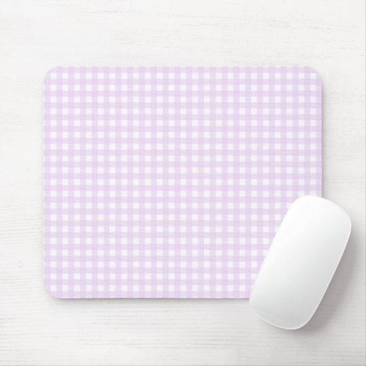 Tapis De Souris F & L Pink Gingham (Avec souris)