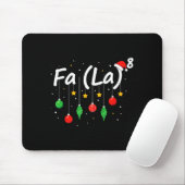 Tapis De Souris Fa (la) 8 Funny Christmas Santa Fa La Math Teacher (Avec souris)