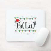 Tapis De Souris Fa (la) 8 Funny Math Teacher Christmas Ugly Sweate (Avec souris)