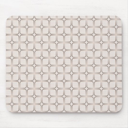 Tapis De Souris Fab rétro Mousepad, Beige (Devant)