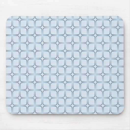 Tapis De Souris Fab Rétro Mousepad, Bleu (Devant)