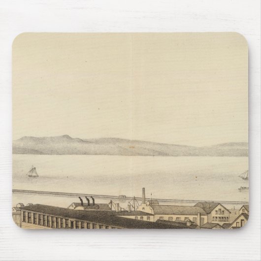 Tapis De Souris Fabrication de meubles de chalet Kilburn et Gates (Devant)