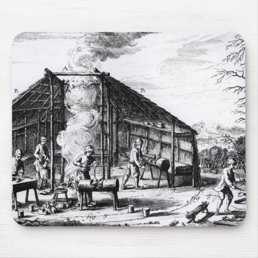 Tapis De Souris Fabrication d'entrave (Devant)