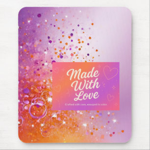 Tapis De Souris Fabriqué avec Débardeur d'amour