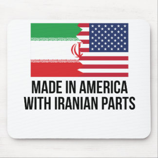 Tapis De Souris Fabriqué en Amérique avec les pièces iraniennes