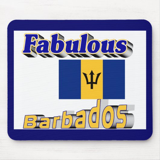Tapis De Souris fabulous barbados (Devant)