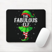 Tapis De Souris Fabulous Elf Christmas Girls Women Elf Squad Xmas (Avec souris)