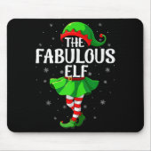 Tapis De Souris Fabulous Elf Christmas Girls Women Elf Squad Xmas (Devant)