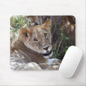 Tapis De Souris face de lion (Avec souris)