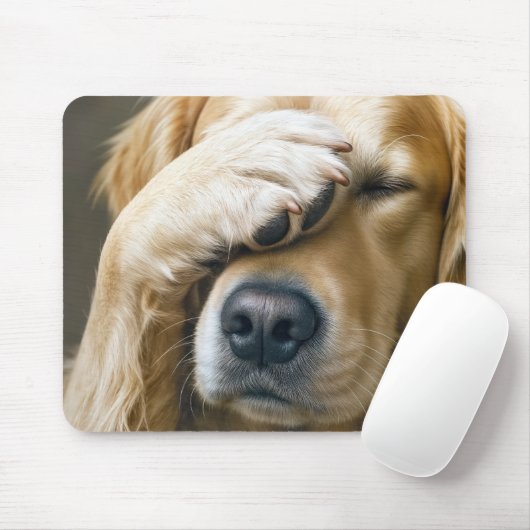 Tapis De Souris Face de palme d'or (Avec souris)