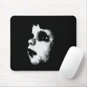 Tapis De Souris Face de poupée déplaisante (Avec souris)