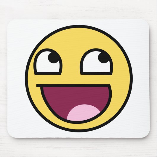 Tapis De Souris Face épique Mousepad (Devant)