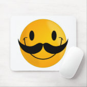 TAPIS DE SOURIS FACE MUSTACHE (Avec souris)