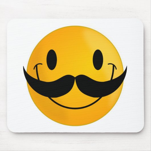 TAPIS DE SOURIS FACE MUSTACHE (Devant)