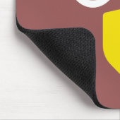 Tapis De Souris Face Turquie de l'action de grâces (Coin)