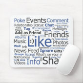 Tapis De Souris Facebook (Avec souris)