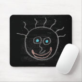 Tapis De Souris Faces amusantes Pad souris (Avec souris)