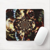 Tapis De Souris faces fractales Abstraites (Avec souris)