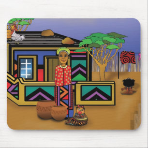 Tapis De Souris Facettes de l'Afrique