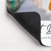 Tapis De Souris Facile Meilleur Papa Jamais Une Photo Mousepad (Coin)