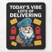 Tapis De Souris Facteur Gnomes Mail (Devant)