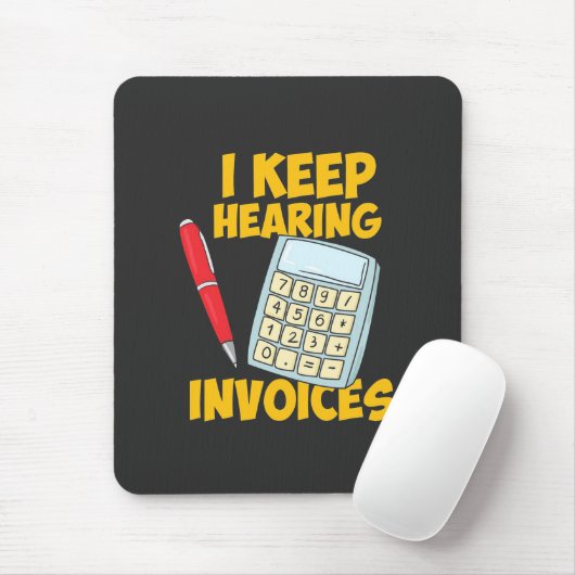 Tapis De Souris Facteurs d'audition du comptable (Avec souris)