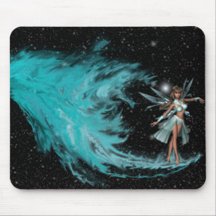 Tapis De Souris Faery de KRW du feu - naissance du Faery bleu